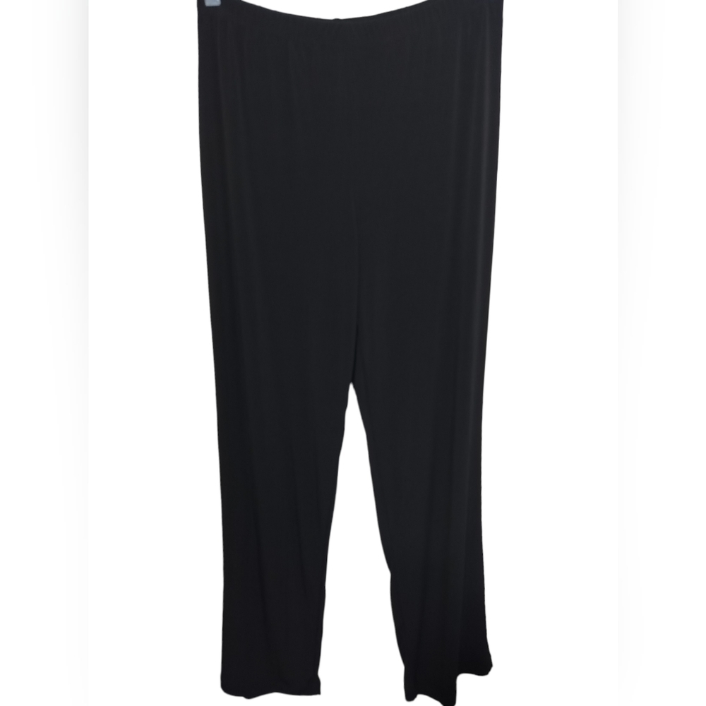 (1216) Notations Women's Black Highrise Pullon Stretchy Pants Size Medium